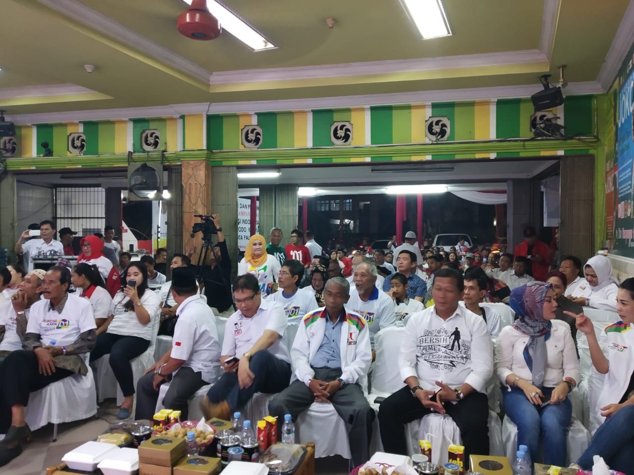 Debat capres , Debat Capres Kedua , DKD Sumsel , Elektabilitas jokowi-ma'ruf , Jokowi-Ma'ruf