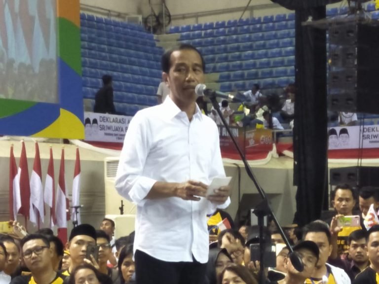 Capres joko widodo , Deklarasi Alumni Sriwijaya Bersatu , Joko Widodo