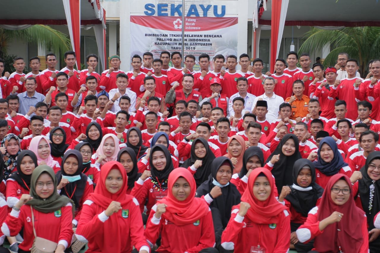 PMI Muba , Relawan Bencana Palang Merah indonesia