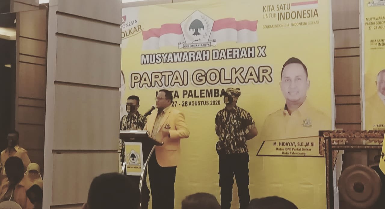 Dodi Reza Alex Noerdin , Golkar Palembang , Lumbung suara , Musda Partai Golkar