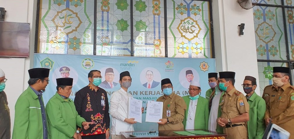 Bank Mandiri Syariah , buka rekening online , Dewan Masjid Indonesia , digitalisasi ekosistem , kekuatan umat Muslim , solusi pembayaran digital