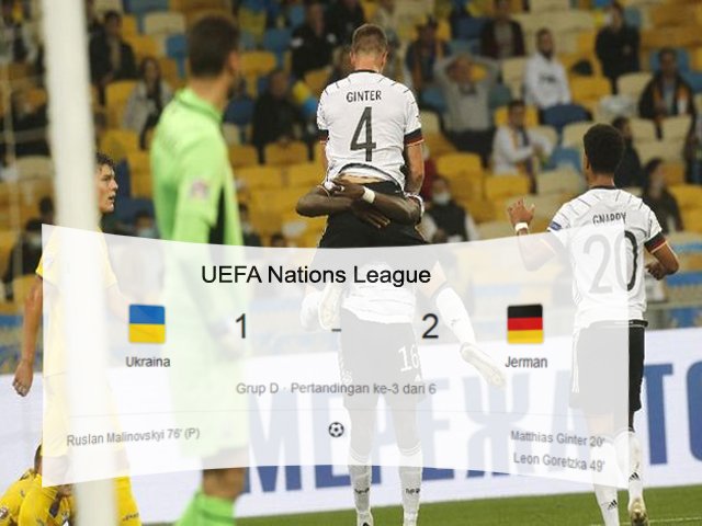 Liga Eropa , Skor Pertandingan , Stadion Olympinskiy , UEFA Nations League , Ukraina vs Jerman