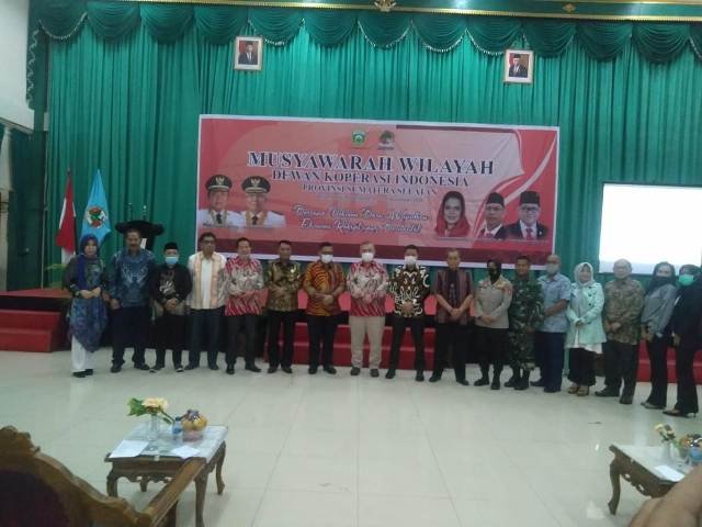 bantuan dana dari pusat , Musyawarah Wilayah Dewan Koperasi Indonesia , Pemulihan Ekonomi Nasional