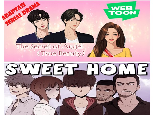 film adaptasi webtoon , film sweet home netflix , serial drama , serial drama the secret of angel
