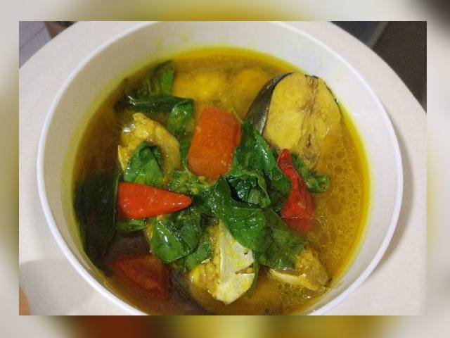 Kuliner Khas Palembang , manfaat pindang ikan patin , Pindang ikan patin , sajian ikan dengan kuah sedap