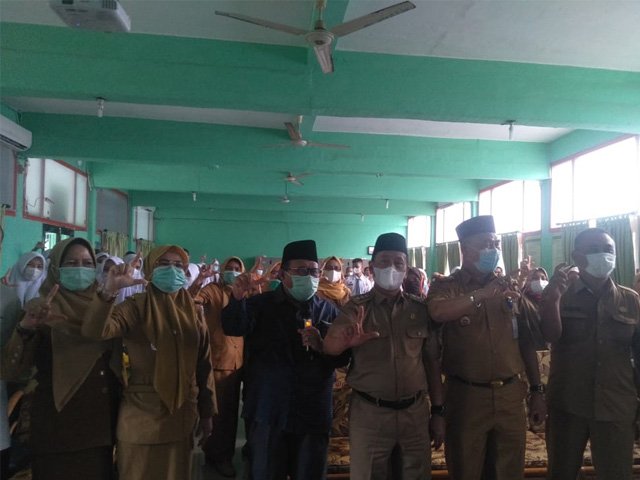 kepengurusan NU Sumsel , program safari dakwah , Tausiyah di SMA Negeri 15 Palembang