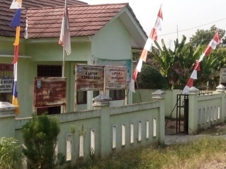 Desa Tanjung Raya , HUT RI Ke 76 , Jumat Bersih , Oku Selatan
