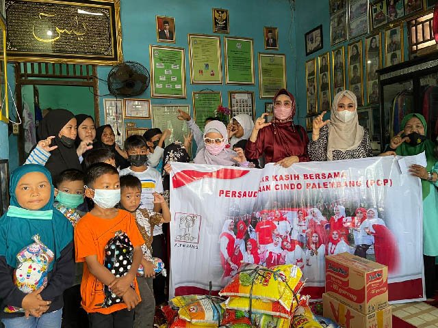kegiatan sosial menabur kasih , komunitas PCP ke Panti Asuhan , Persaudaraan Cindo Palembang