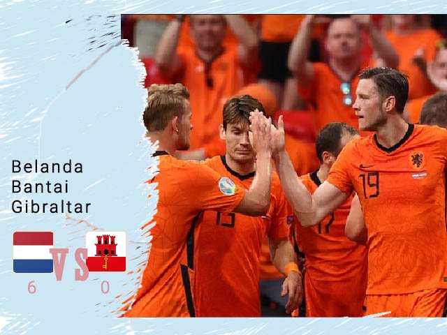 berdoa sebelum masuk ke lapangan , Kualifikasi Piala Dunia 2022 , Timnas Belanda Menang