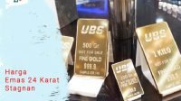 harga emas stagnan, 10 gram harga emas UBS