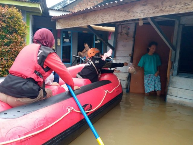 ACT MRI Palembang , Banjir di Palembang , Emergency Response ACT