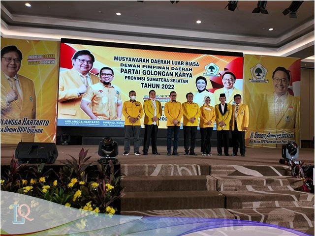 mensukseskan pemilu tahun 2024 , Musyawarah Daerah Luar Biasa , tiga partai tua di sumsel