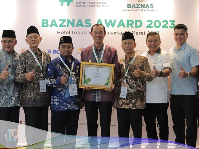 Penghargaan Baznas Award 2023 , penyaluran zakat