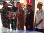 bantuan sosial , Hari Juang TNI AD , Karya Bakti Kolam Retensi